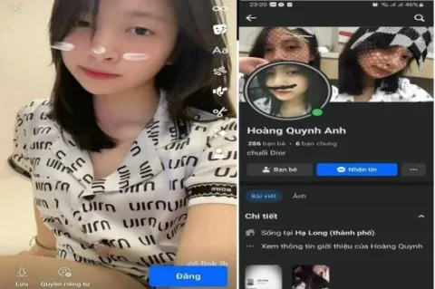 Hoàng Quỳnh Anh lộ video sex với người yêu
